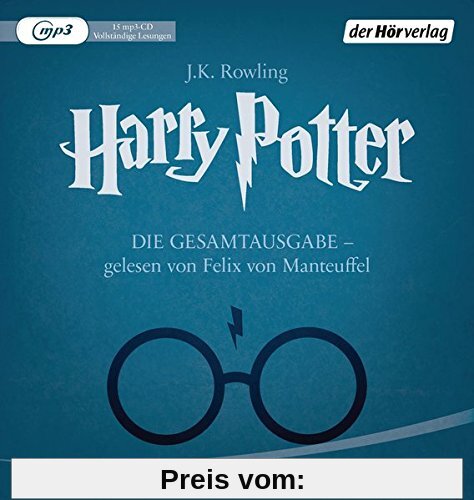 Harry Potter  - Die Gesamtausgabe - gelesen von Felix von Manteuffel